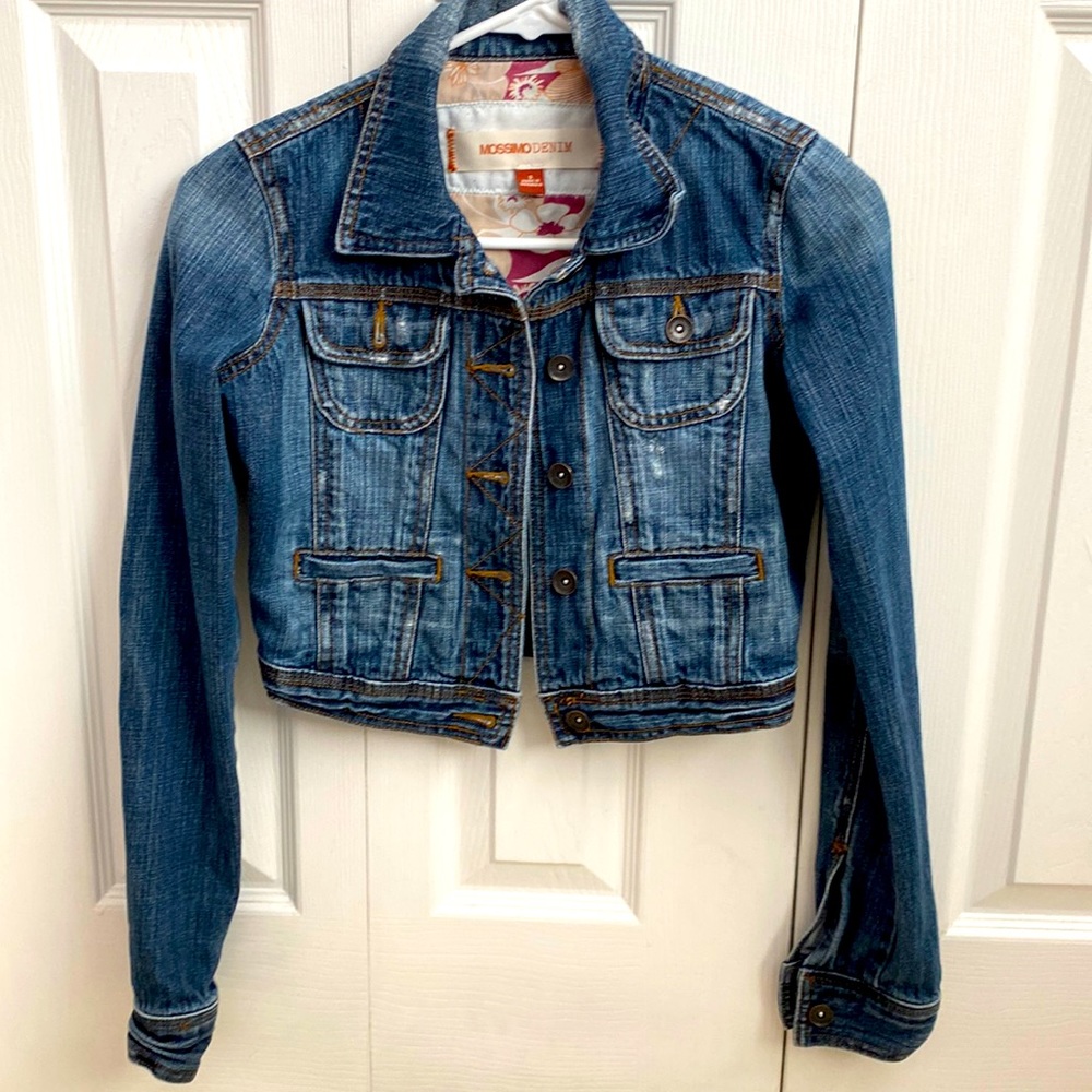 Cropped Jean Jacket